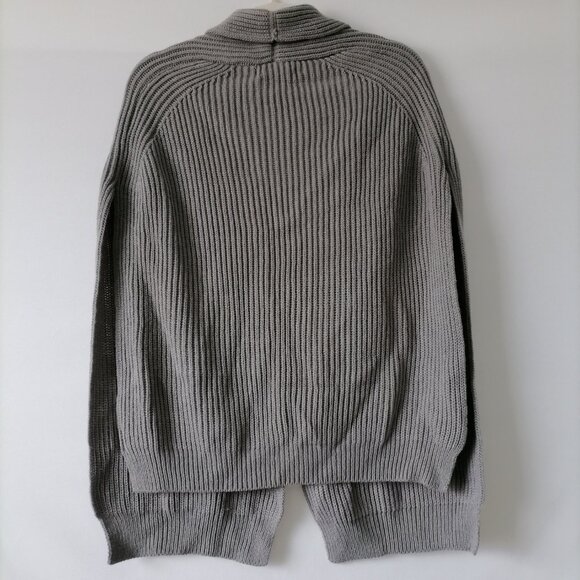 NWT Do Everything In Love Womens Gray Cable Knitted Sweater Scarf One Size - Picture 5 of 9